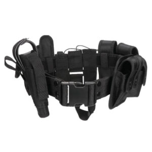 Acople para linterna, gas, PR-24, porta esposa y funda de pistola